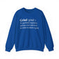 Grind Definition Crewneck Sweatshirt image