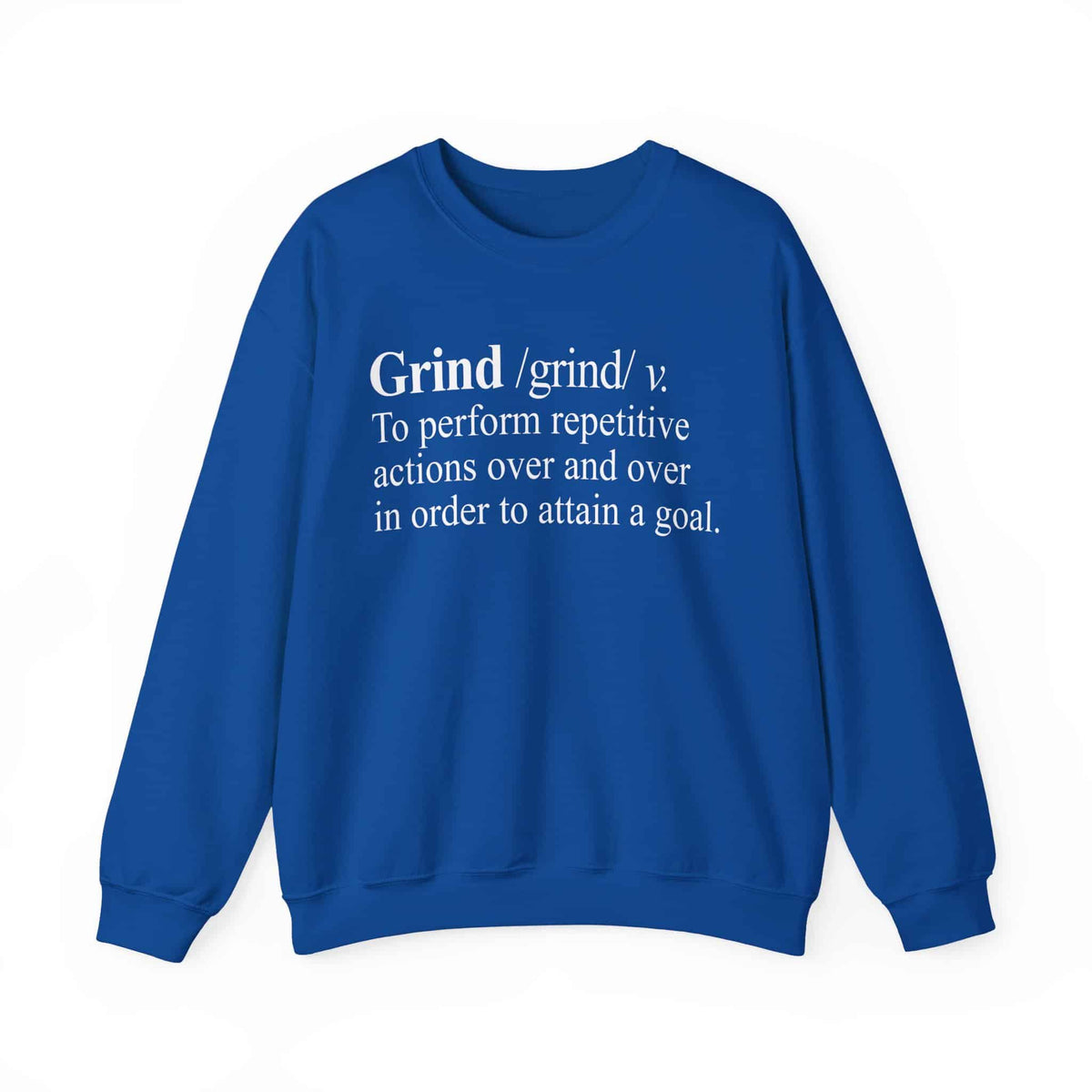 Grind Definition Crewneck Sweatshirt image