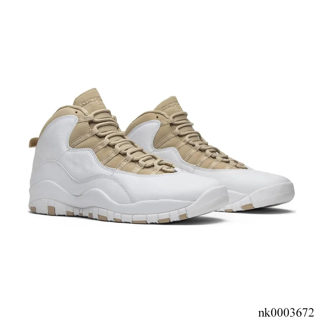 AJ 10 "Linen" Shoes Sneakers  - nk0003672 image 2