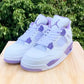 AJ 4 Purple Oreo Shoes Sneakers – nk0004378 image 3