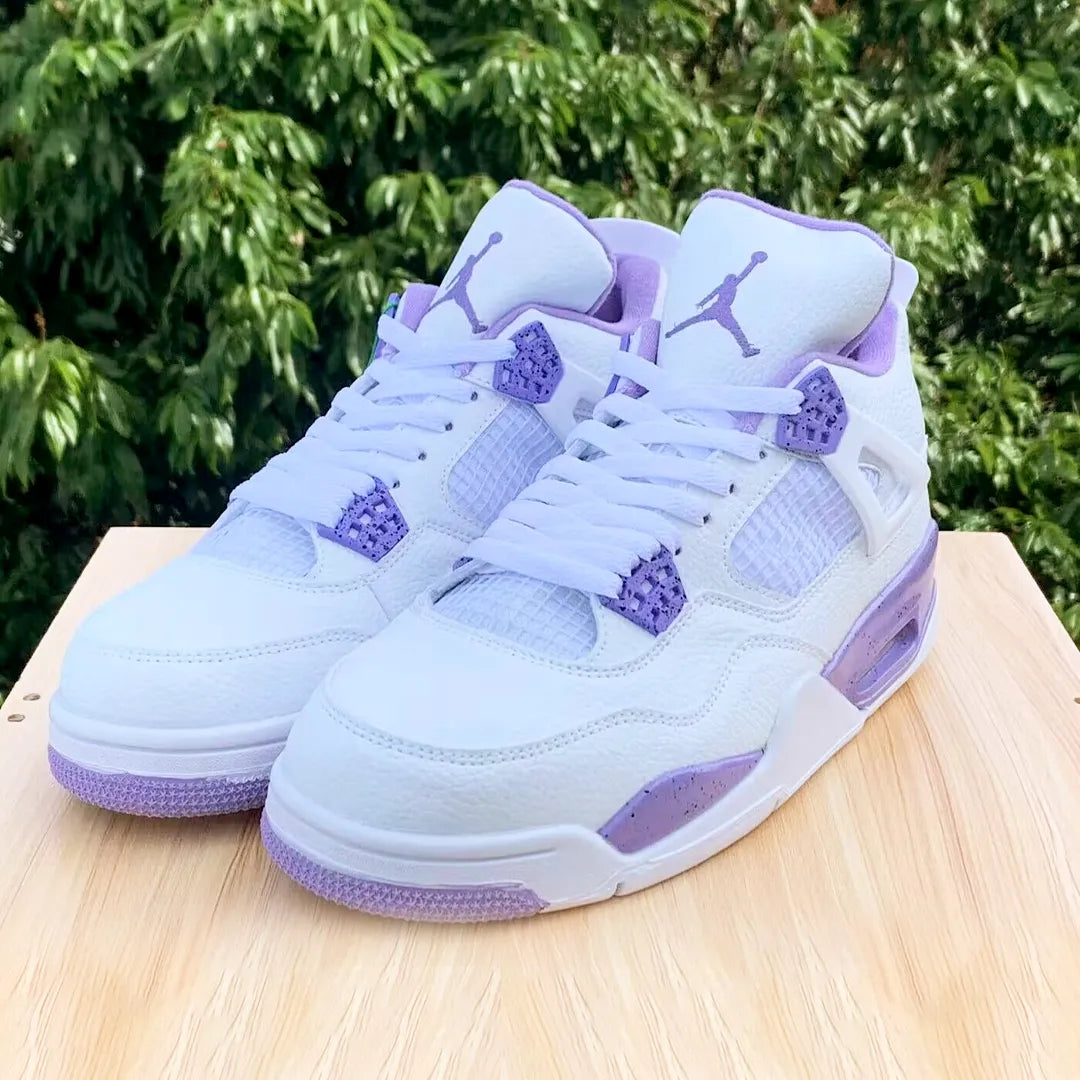AJ 4 Purple Oreo Shoes Sneakers – nk0004378 image 3