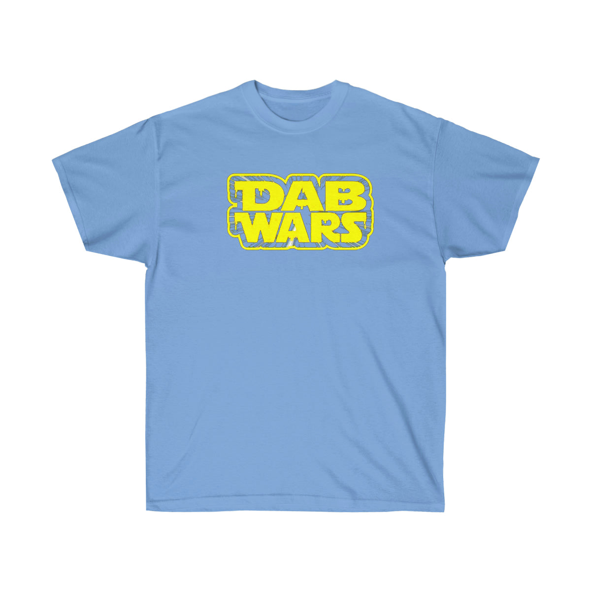 Dab Wars Basic Men T-Shirt - Carolina Blue, S image