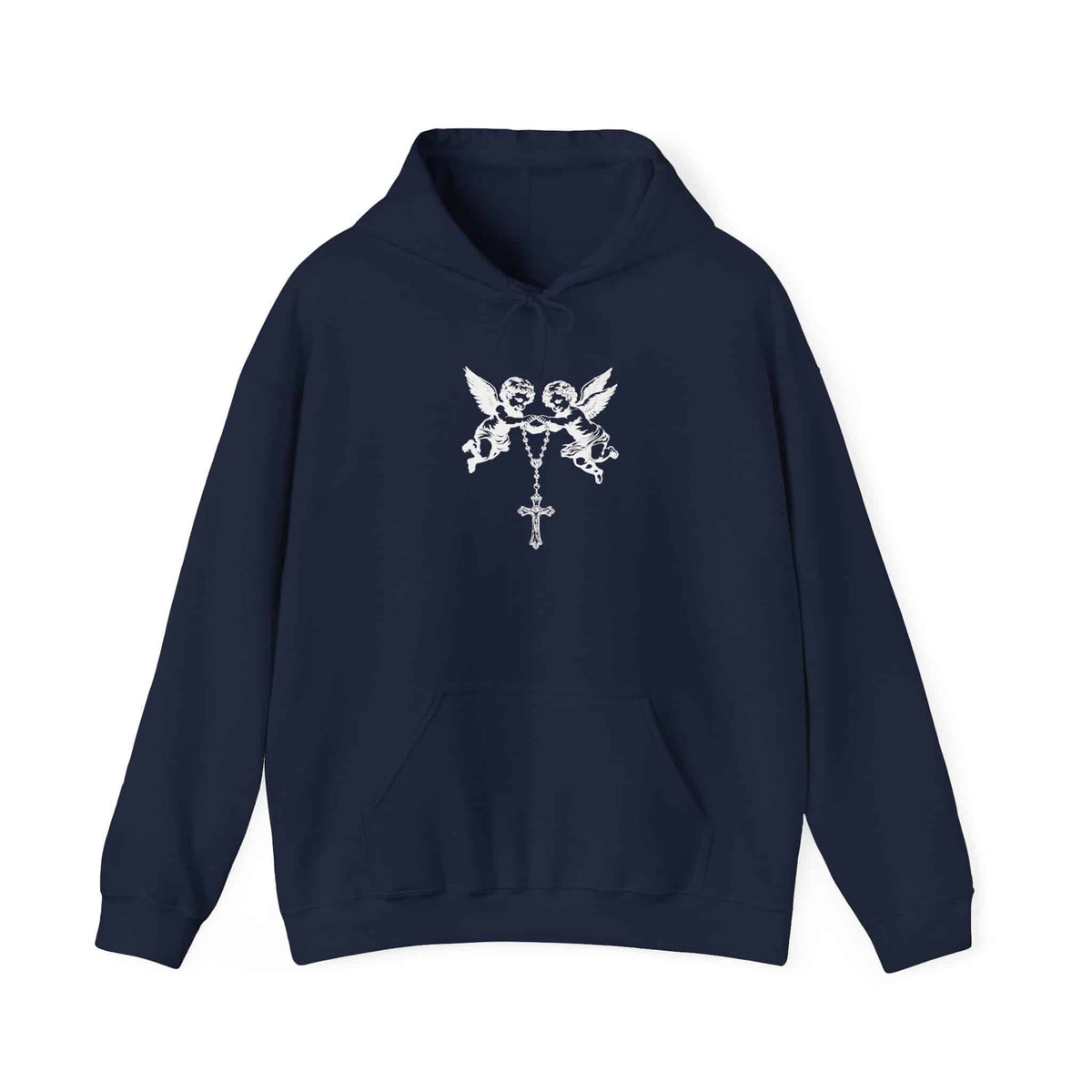 Heavenly Guardians Hooded Sweatshirt - 5XL, Navy image