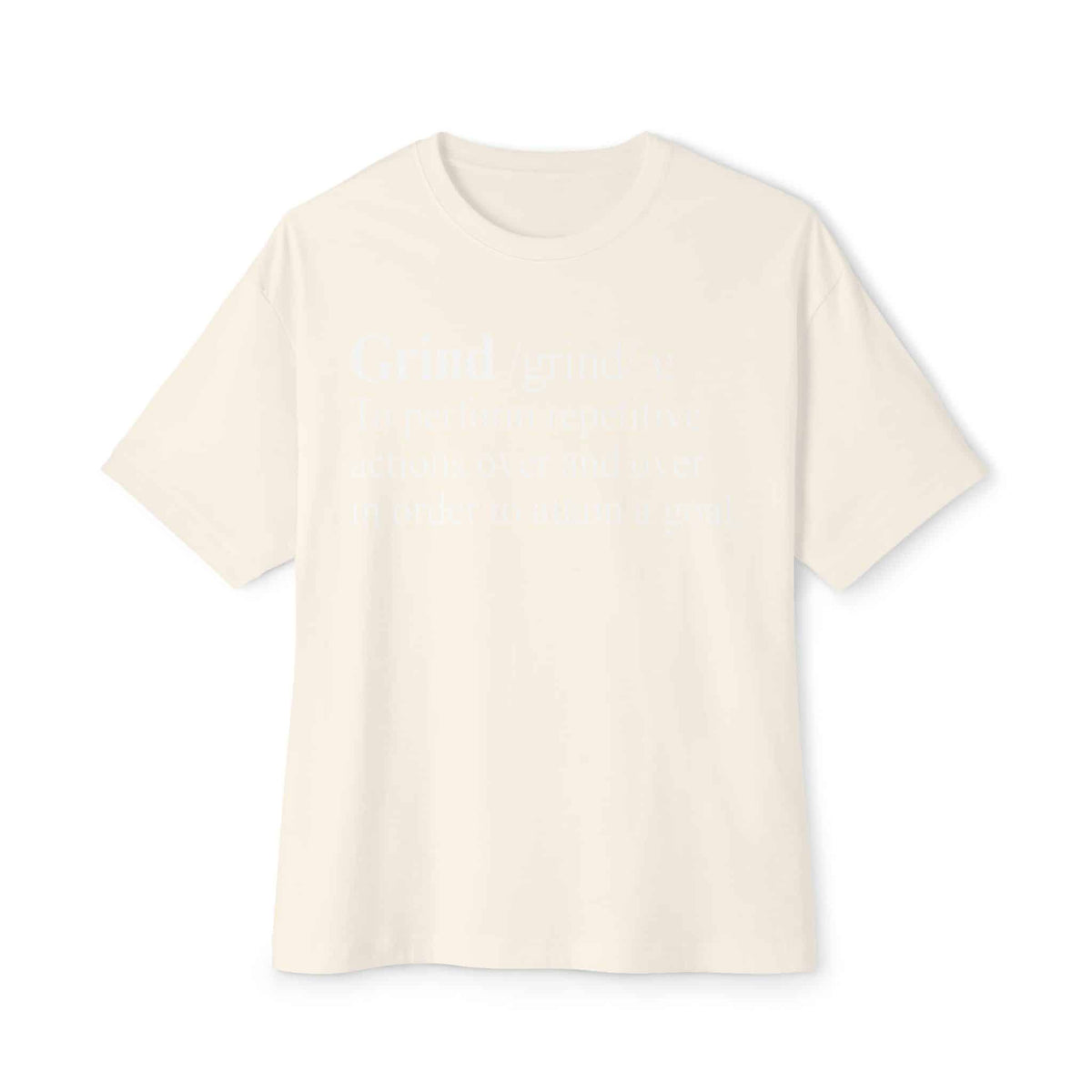 Lil Peep Unisex Oversized Boxy Tee - Natural, 3XL image