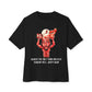 Nas The Last Word  Unisex Oversized Boxy Tee - Black, S image