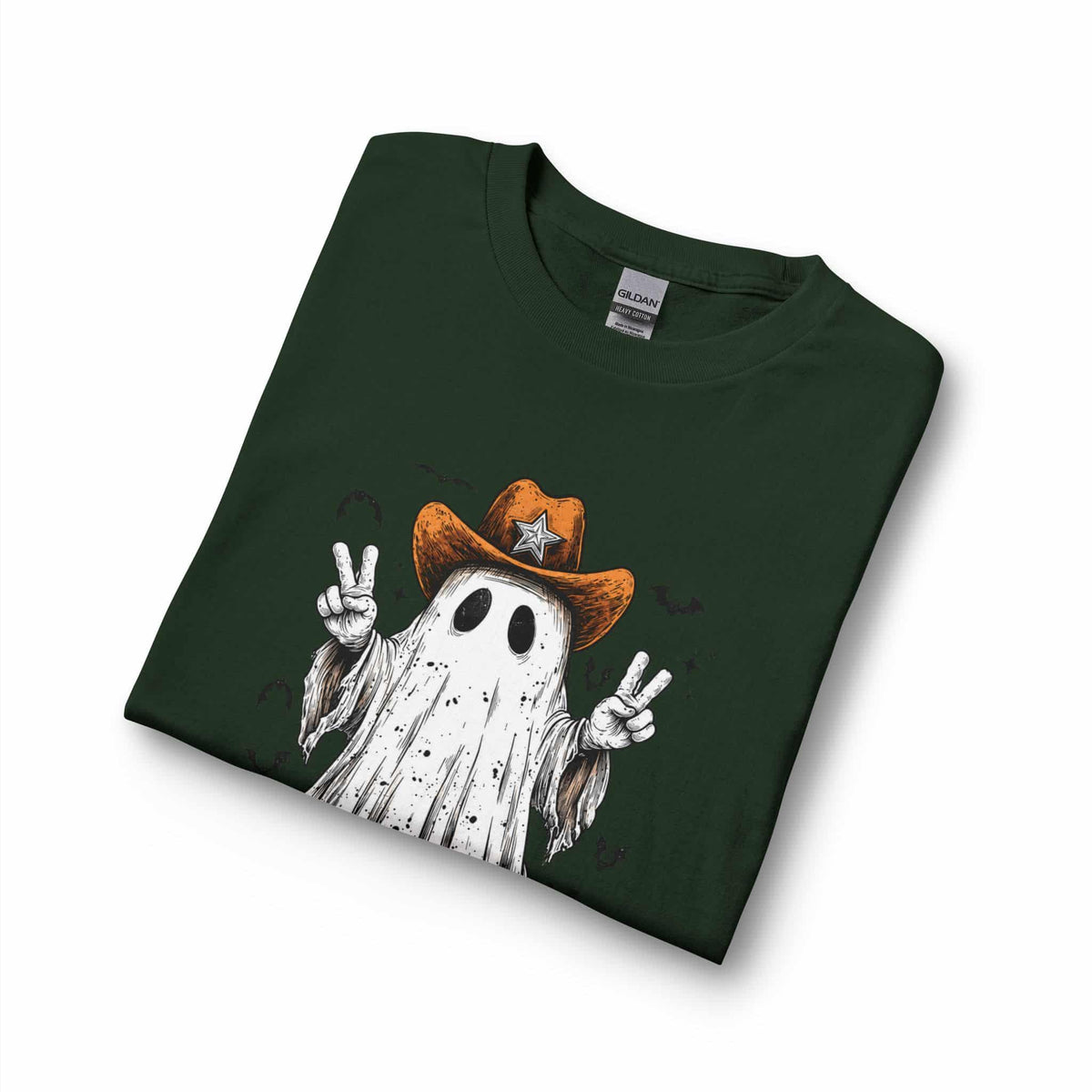 Howdy Ghost Long Sleeve T-Shirt image 18