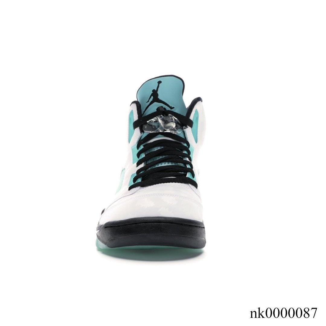 AJ 5 Retro Island Green Shoes Sneakers - nk0000087 image 3