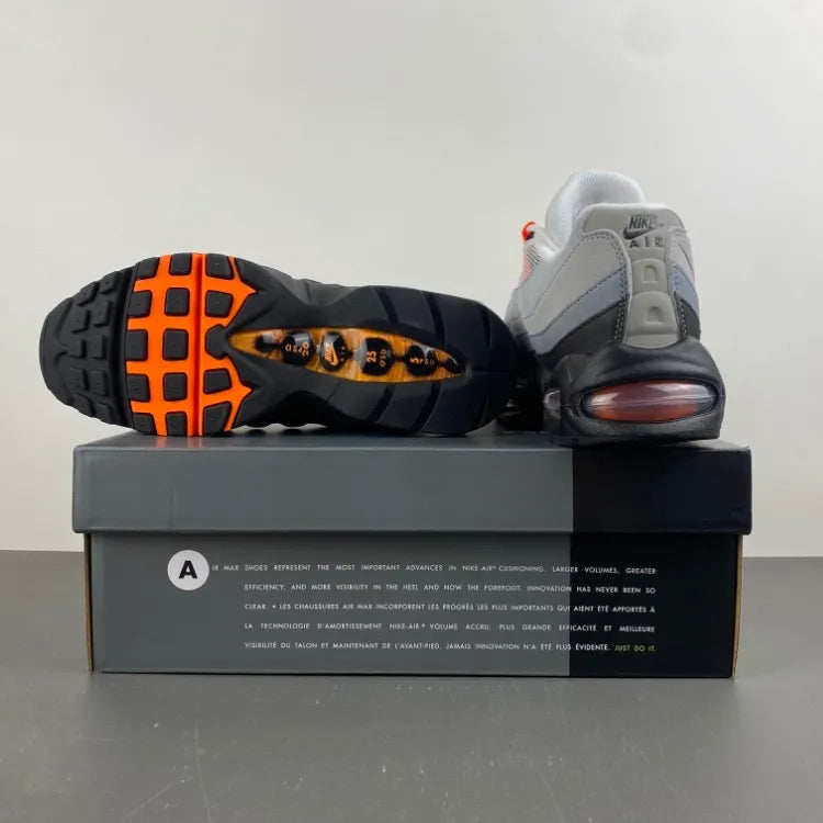 AM 95 OG Bright Mandarin Shoes Sneakers - nk0004843 image 8