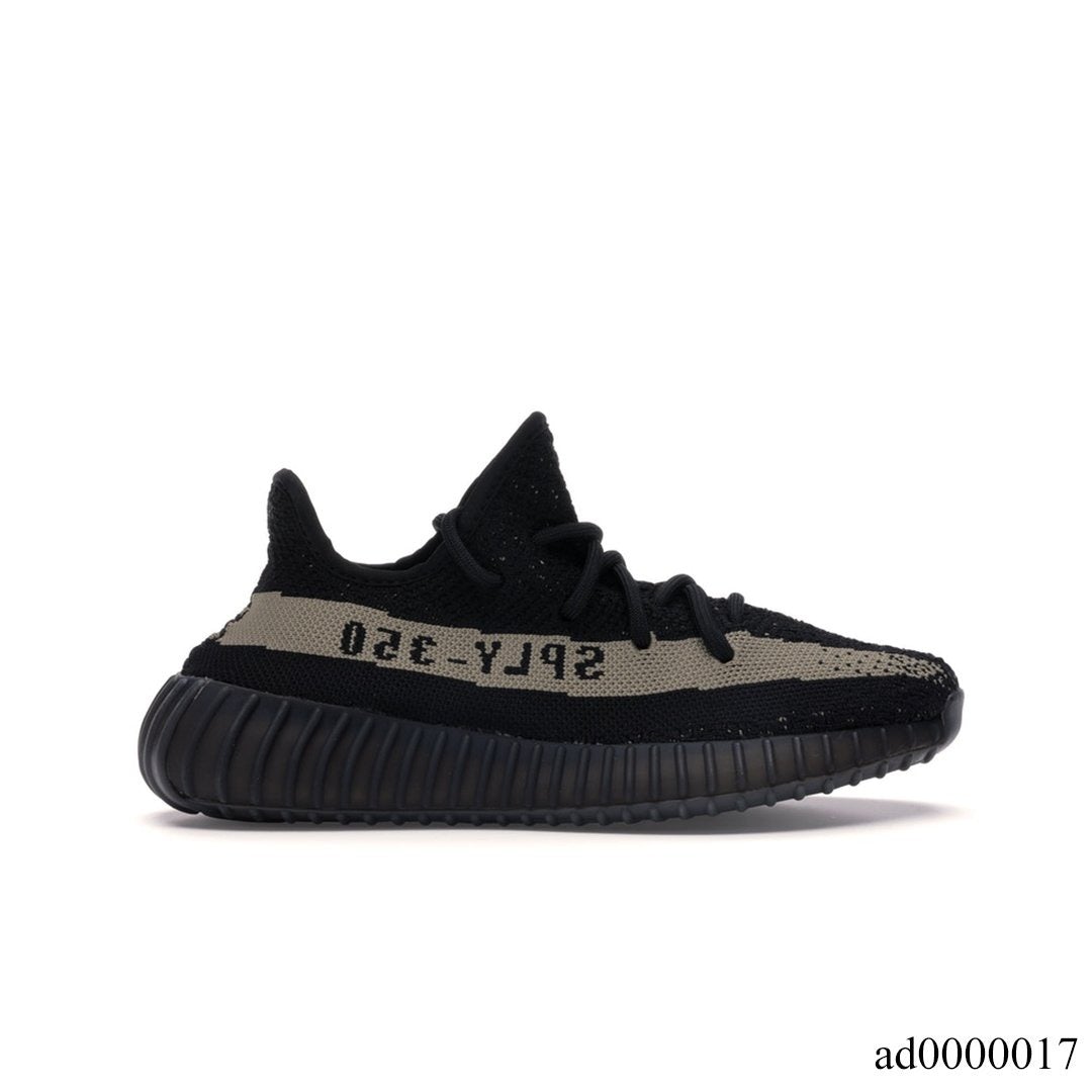 YzY Boost 350 V2 Core Black Green Shoes Sneakers - ad0000017 image