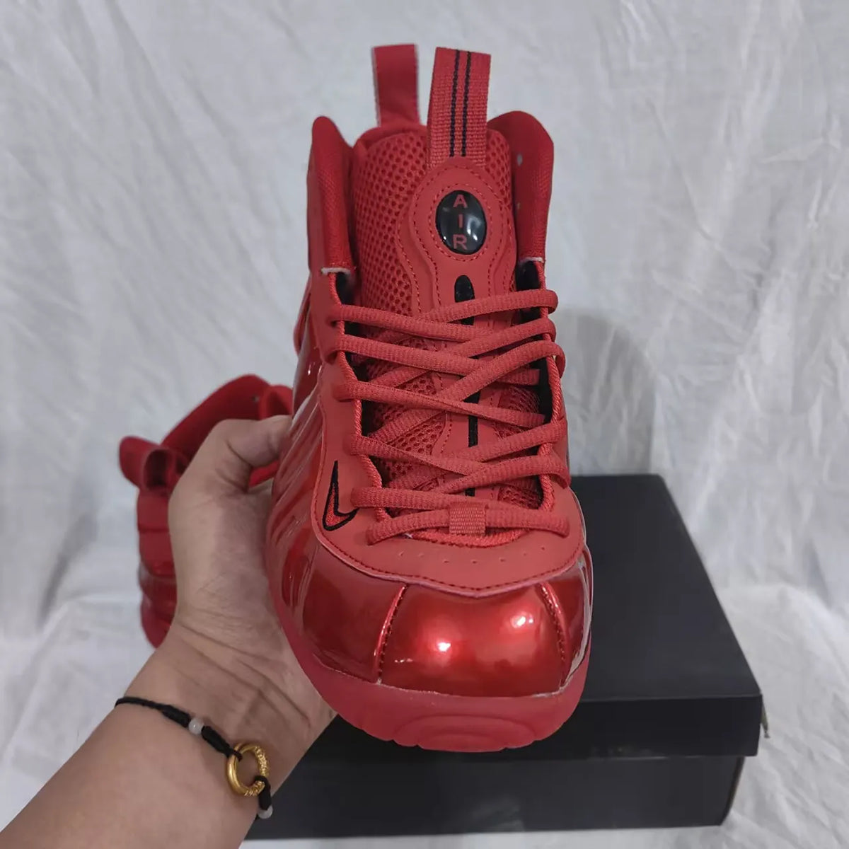 Air Foamposite Pro "Gym Red/ Red October" Shoes Sneakers – nk0004601 image 13