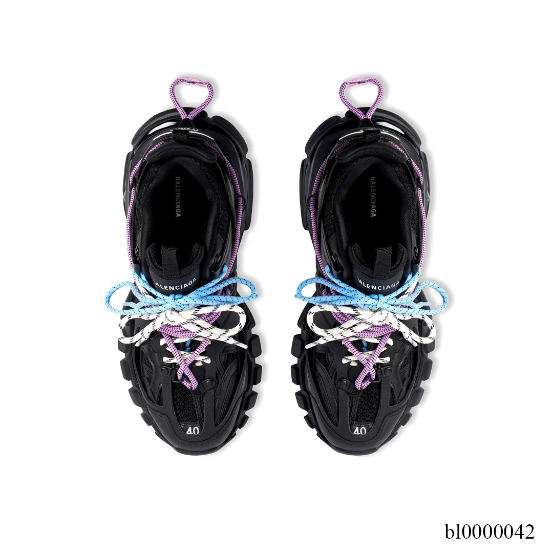 BLCG Track Trail Laces Black Pink Blue Beige Shoes Sneakers - bl0000042 image 4