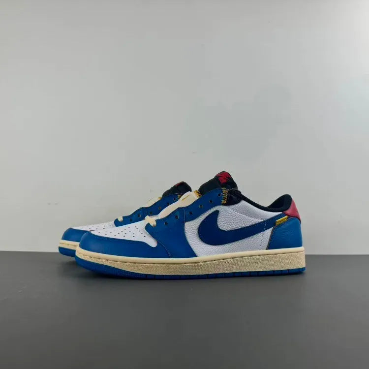 Union LA x AJ 1 Low OG Storm Blue Shoes Sneakers – nk0004609 image 3