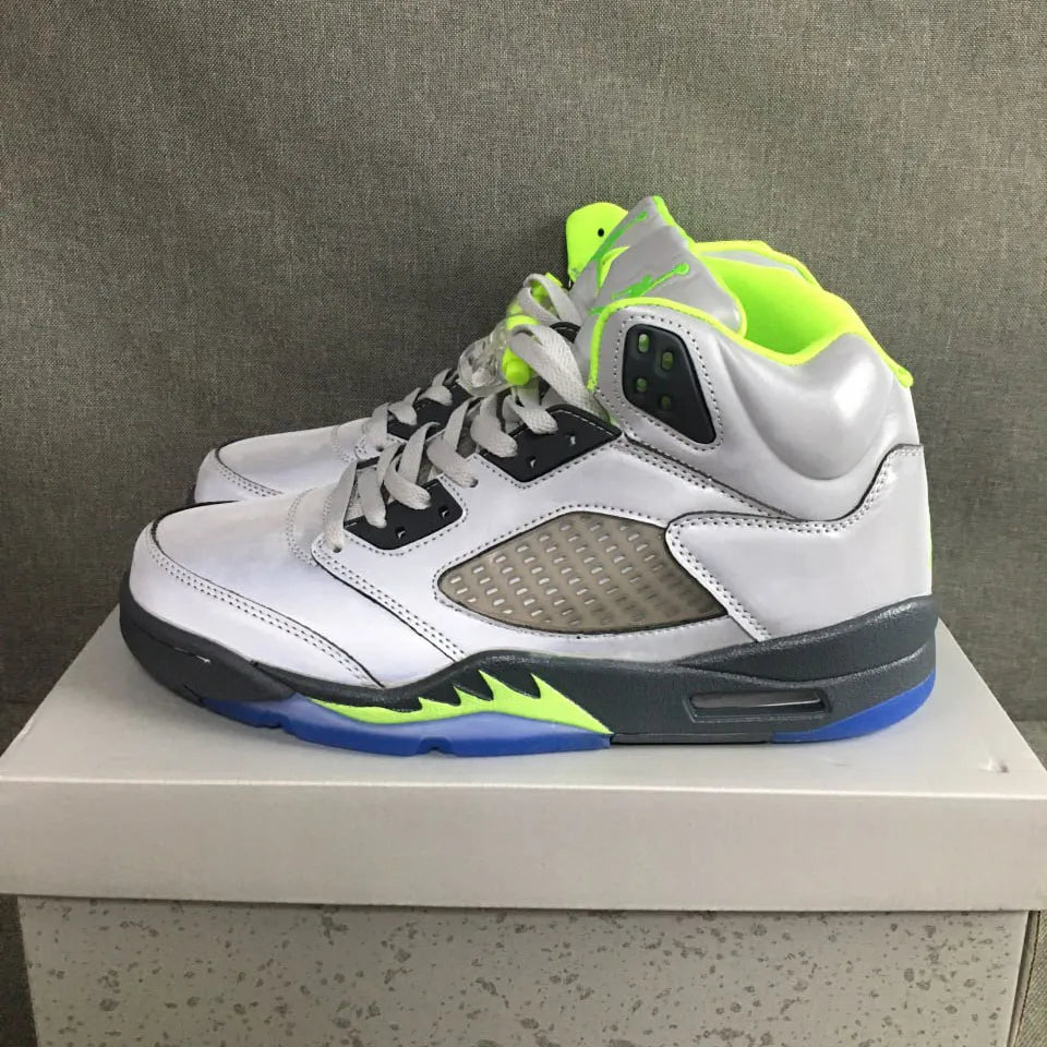 AJ 5 Green Bean Shoes Sneakers - nk0002017 image 3