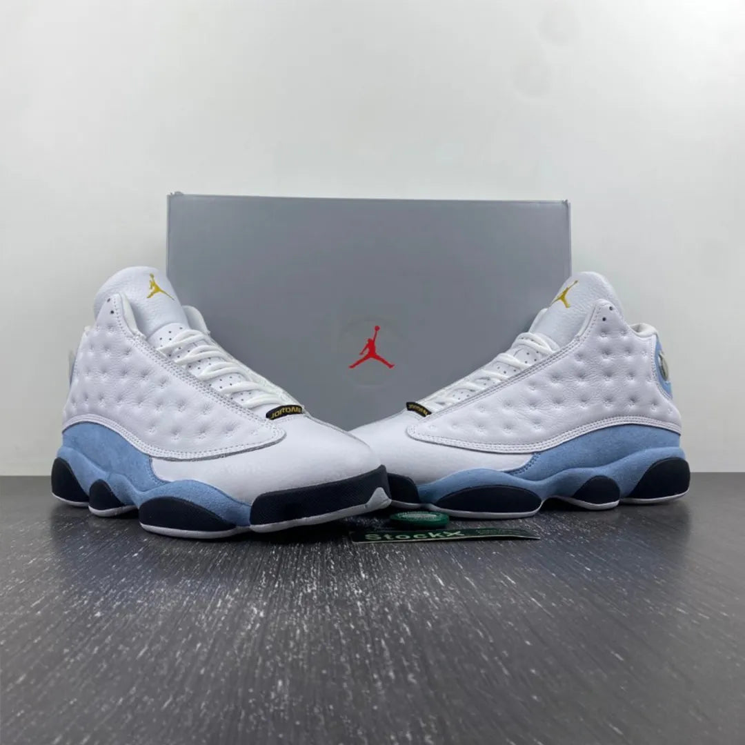 AJ 13 Yellow Ochre/Blue Grey Shoes Sneakers - nk0003404 image 13