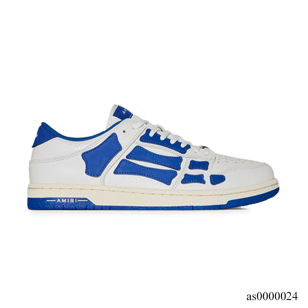 AMR Skel Top Low White Blue Shoes Sneakers - as0000027 image