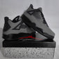 AJ 4 x Travis Scott Retro Dark Grey Black Shoes Sneakers - nk0005039 image 10