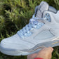 AJ 5 Retro Bluebird Shoes Sneakers - nk0001958 image 2