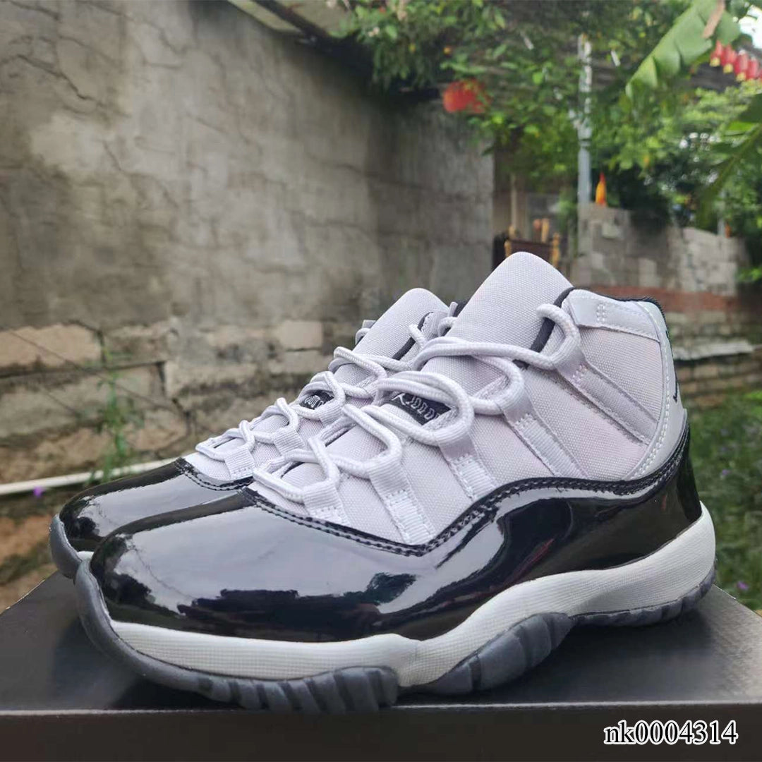 AJ 11 Grey Black Shoes Sneakers - nk0004314 image 3