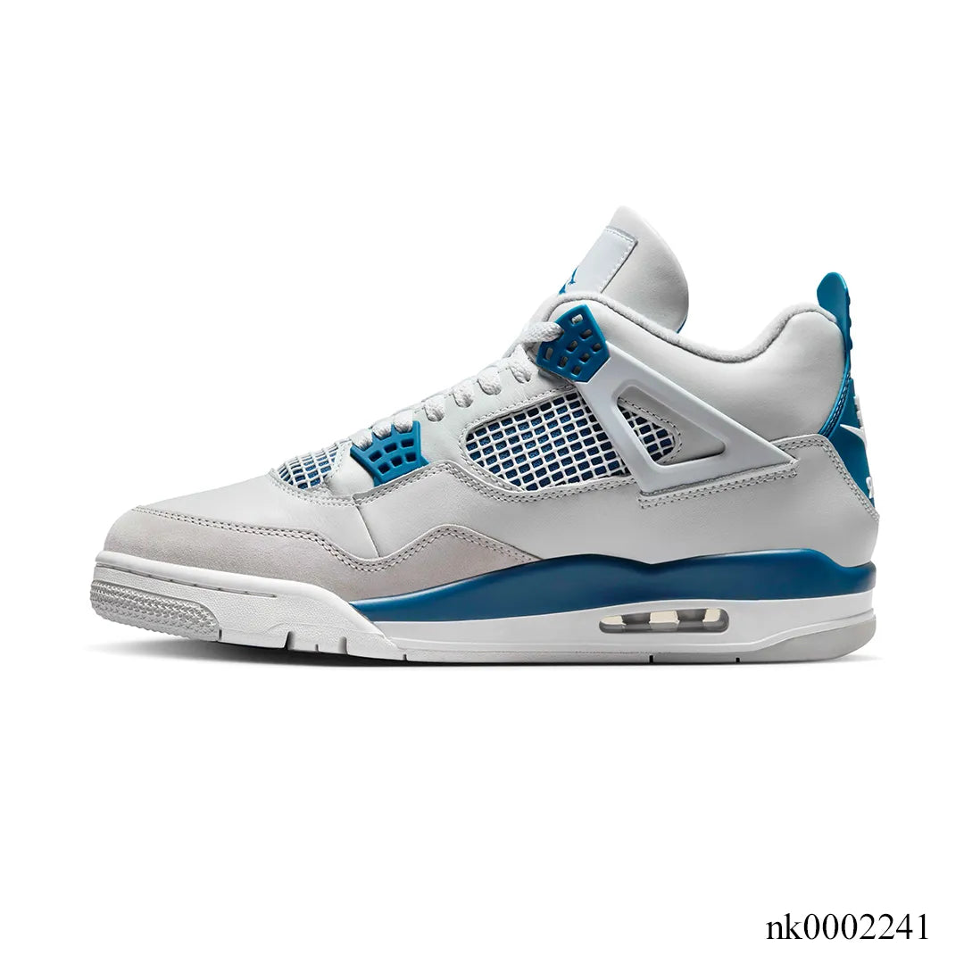 AJ 4 Retro Military Blue Shoes Sneakers - nk0002241 image 1