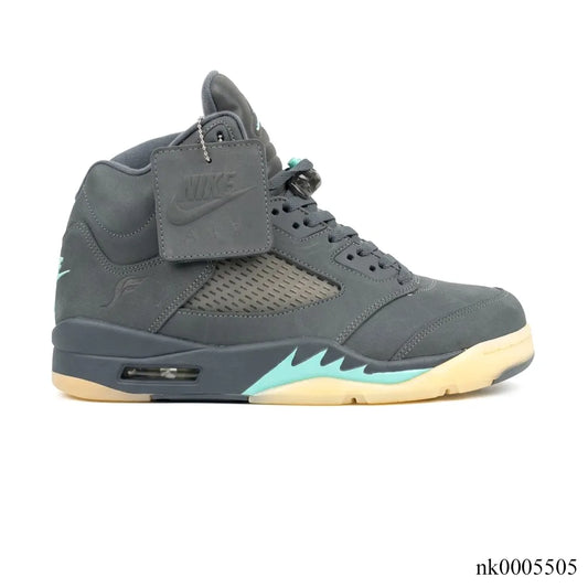 [PREMIUM] AJ 5 Retro SoleFly Black Aurora Green Shoes Sneakers - nk0005505 image 0