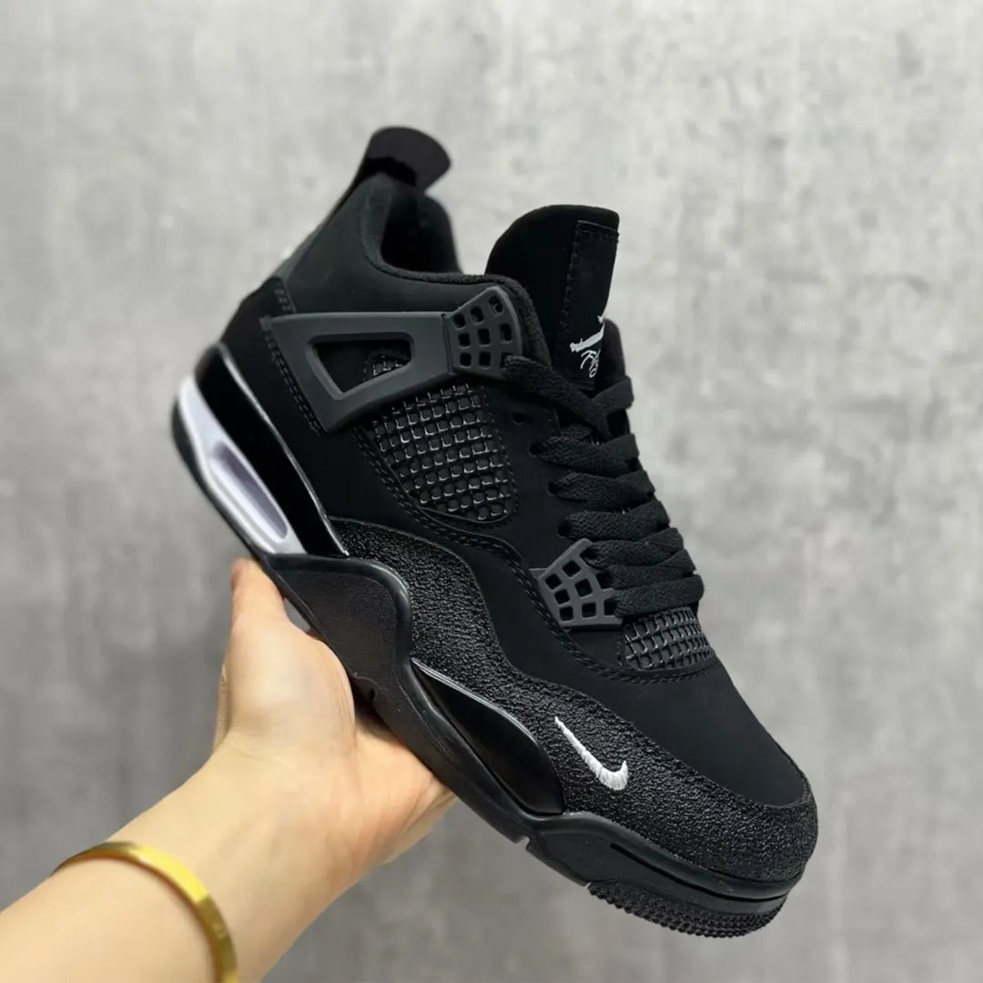 Nigel Sylvester x AJ 4 Black By Black Shoes Sneakers - nk0004380 image 5