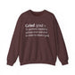 Grind Definition Crewneck Sweatshirt image