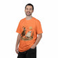 Halloween Basketball Skeleton Unisex Garment-Dyed T-shirt image 20