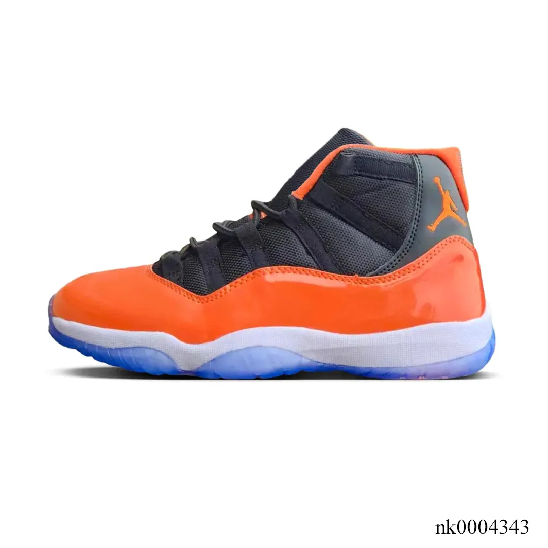 AJ 11 Black Orange Shoes Sneakers - nk0004343 image 1