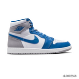 AJ 1 Retro High OG True Blue Shoes Sneakers - nk0002568 image 0