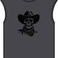 Outlaw Skull Unisex Garment-Dyed Muscle Tee image