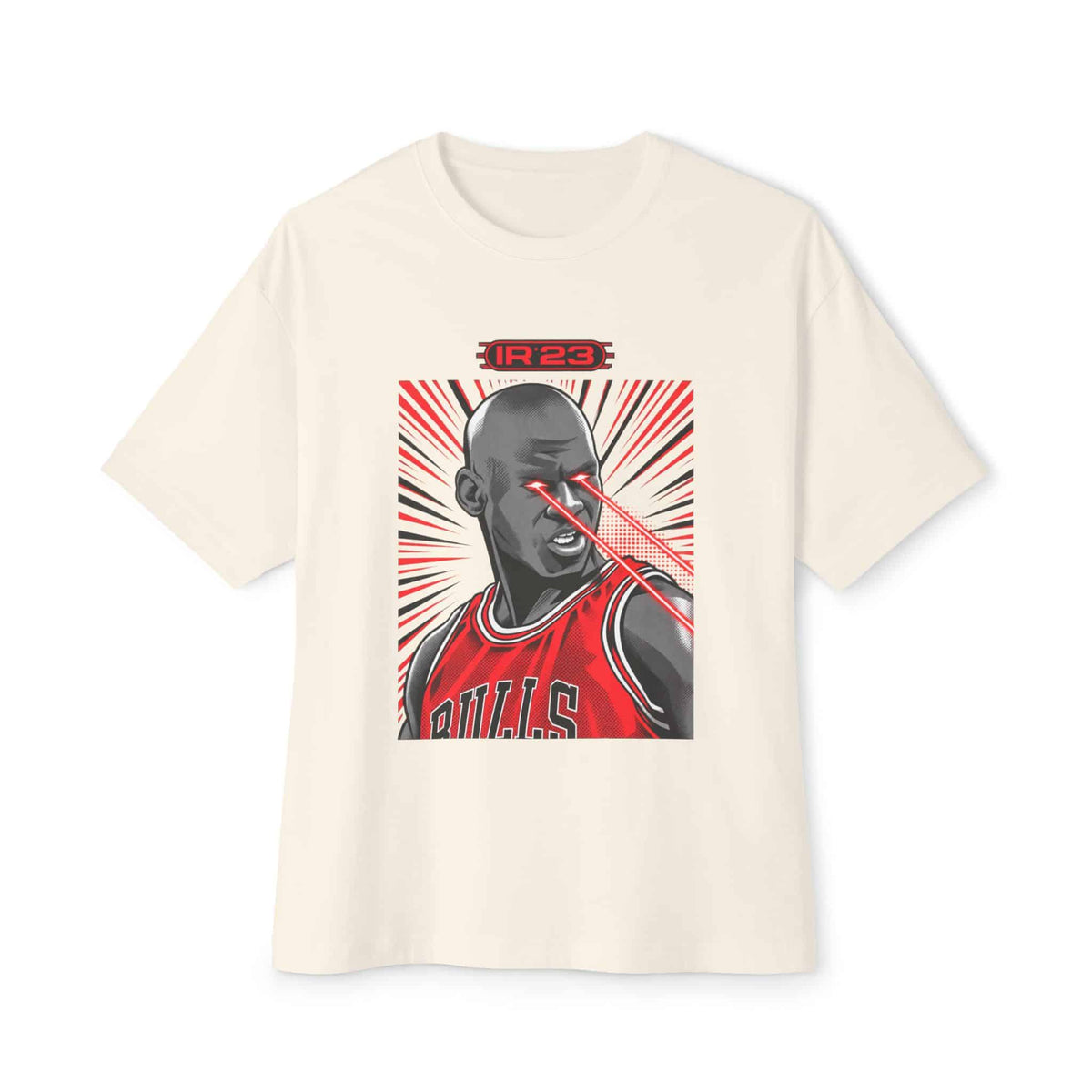 Graphic Print Unisex Oversized Boxy Tee - POD0032 image 8