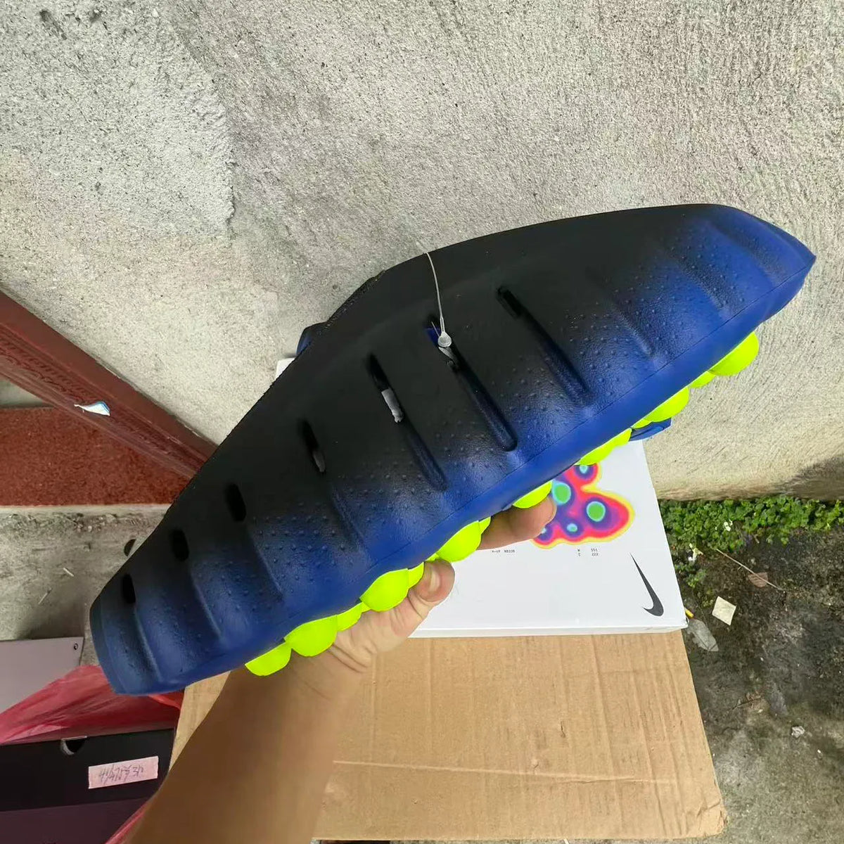 Mind 001 Flyknit "Hyper Royal" Shoes Sneakers - nk0005266 image 9