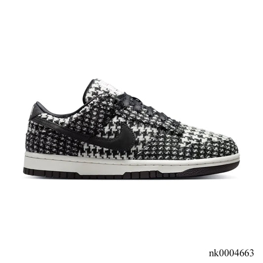 Harris Tweed x Dunk Low Black Phantom Shoes Sneakers - nk0004664 image 0
