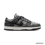 Harris Tweed x Dunk Low Black Phantom Shoes Sneakers - nk0004664 image 0