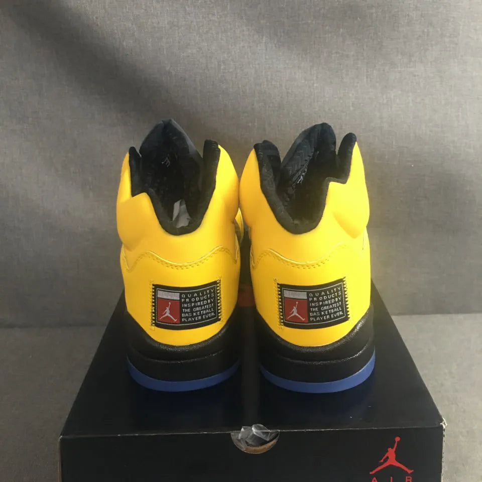 AJ 5 Retro Michigan (2019) Shoes Sneakers - nk0000157 image 9