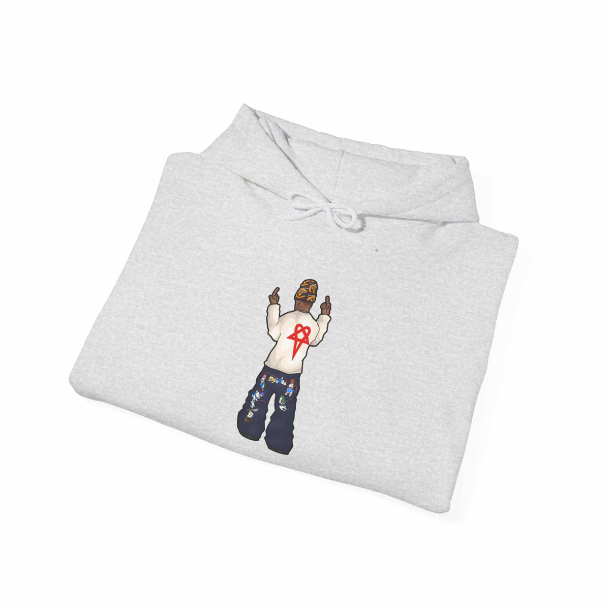 Rebel Attitude Hooded Sweatshirt image 104