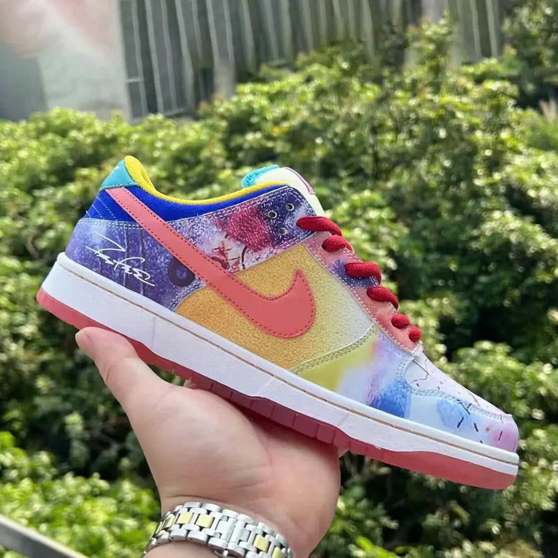 Futura x SB Dunk Low Shoes Sneakers - nk0004075 image 9