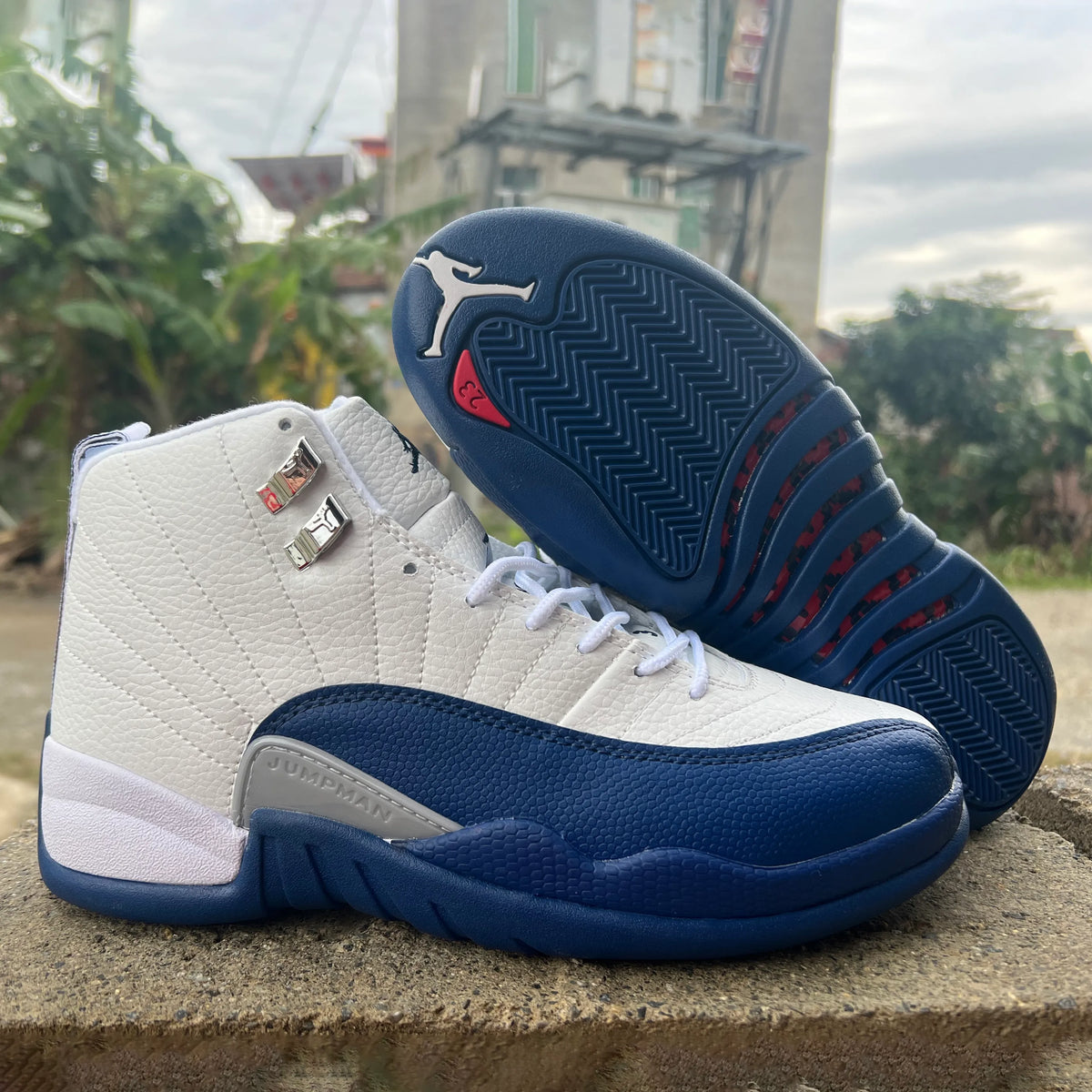 AJ 12 Retro French Blue 2016 Shoes Sneakers - nk0004911 image 8