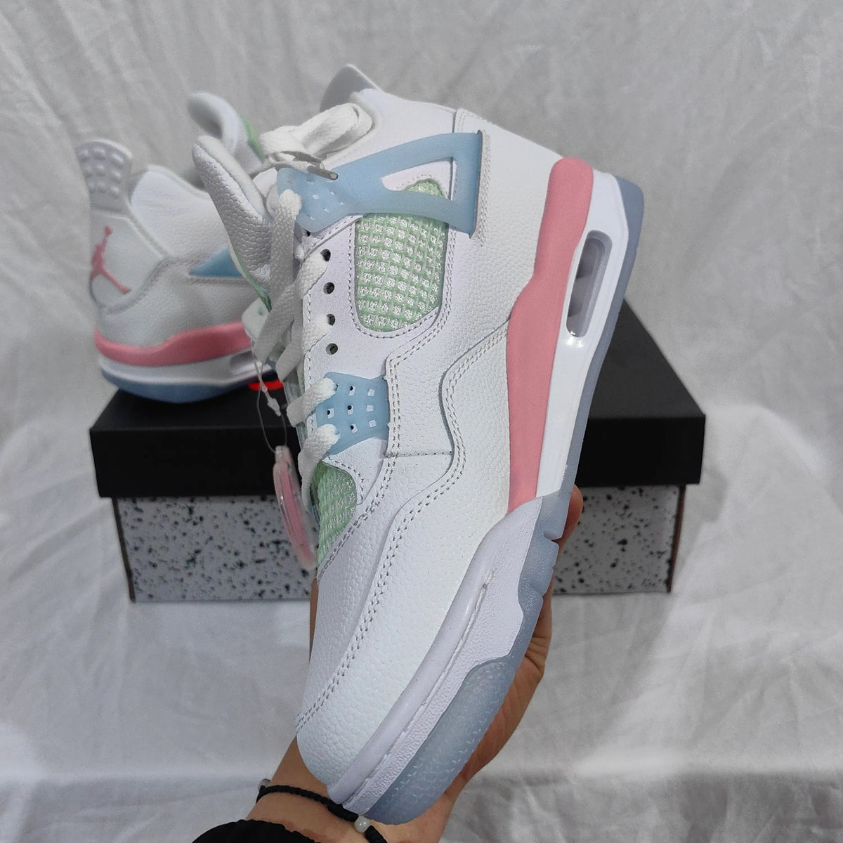 AJ 4 Valentine's Day Shoes Sneakers - nk0004880 image 7