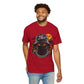 Spooky Streetwear Masked Unisex Garment-Dyed T-shirt image 53