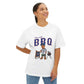 Rap Nas Live At The BBQ Unisex Oversized Boxy Tee image 31