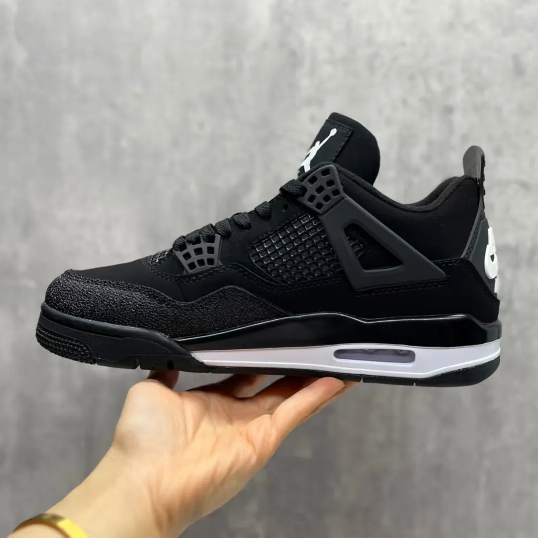 Nigel Sylvester x AJ 4 Black By Black Shoes Sneakers - nk0004380 image 3