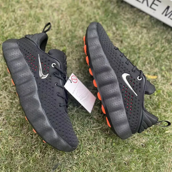 NK Mind 002 Black Hyper Crimson Shoes Sneakers - nk0004881 image 6