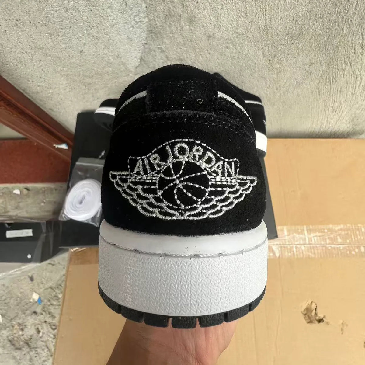 AJ 1 Low Smoke Grey V3 Shoes Sneakers – nk0005311 image 3