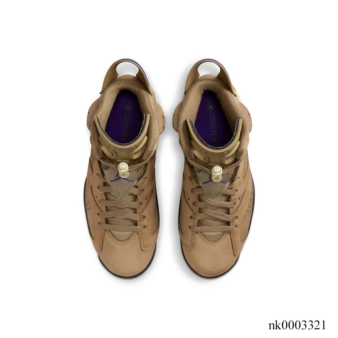 AJ 6 GORE-TEX Brown Kelp Shoes Sneakers - nk0003321 image 3