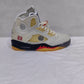 AJ 5 Retro OW Sail Shoes Sneakers - nk0000692 image 2