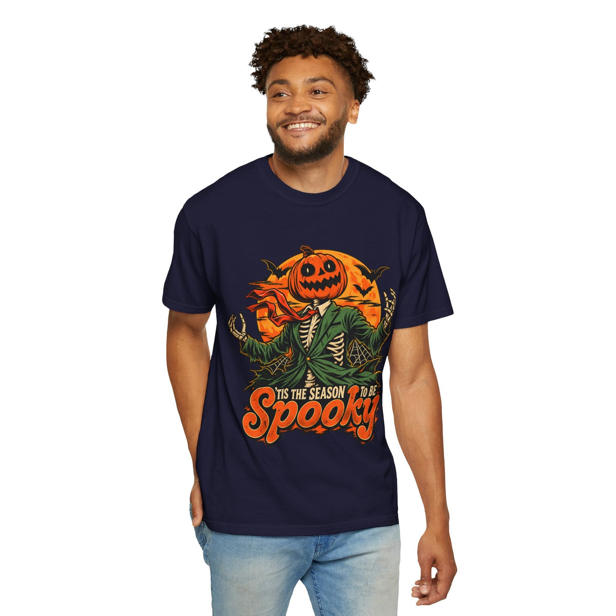 Spooky Season Unisex Garment-Dyed T-shirt image 80
