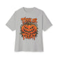 Trick or Treat Unisex Oversized Boxy Tee - Athletic Heather, L image