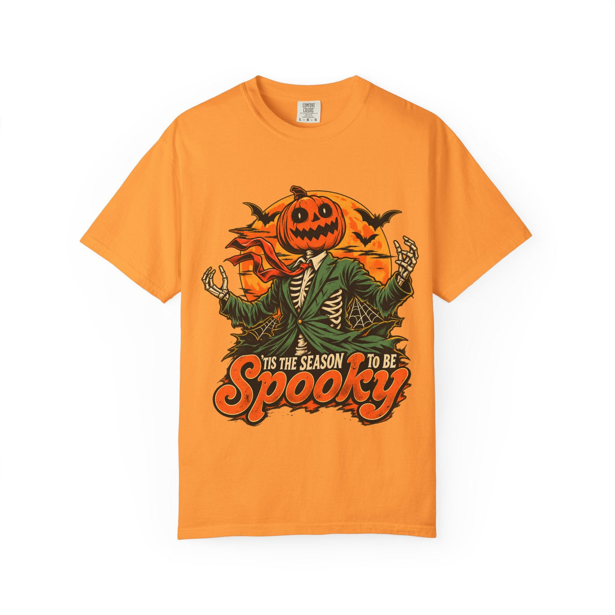 Spooky Season Unisex Garment-Dyed T-shirt image