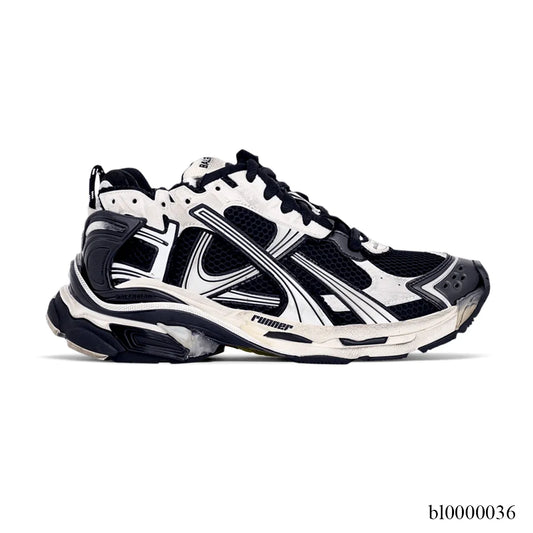 BLCG Runner White Black Shoes Sneakers - bl0000036 image 0